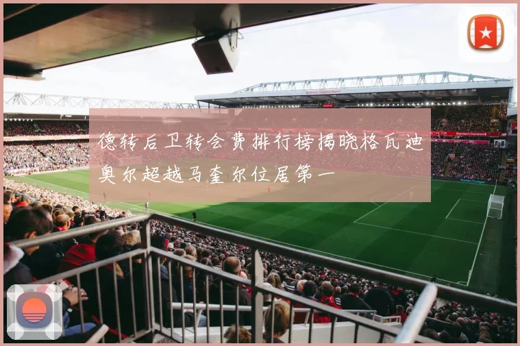 德转后卫转会费排行榜揭晓格瓦迪奥尔超越马奎尔位居第一