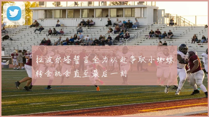 拉波尔塔誓言全力以赴争取小蜘蛛转会机会直至最后一刻